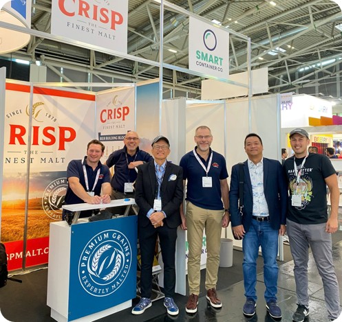 BECOMING THE EXCLUSIVE AGENT FOR CRISP MALT GROUP